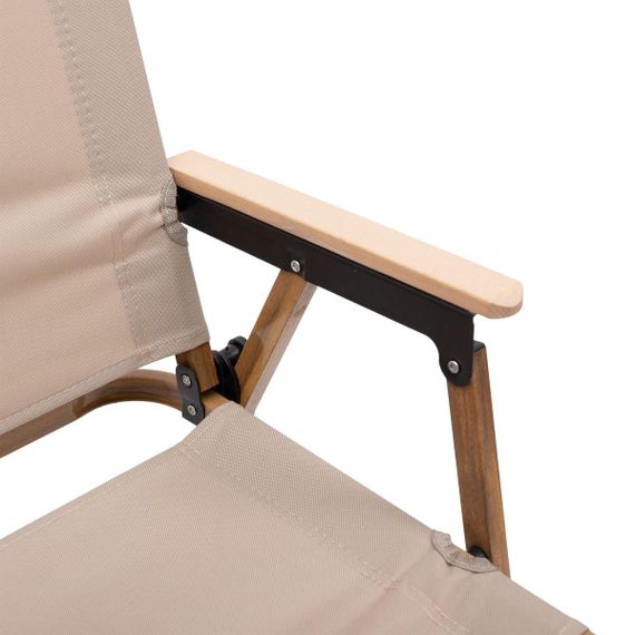 Крісло розкладне туристичне 50×51×64 см крісло складне для пікніка на природу Бежеве HP-SY-1 | Зображення 6
