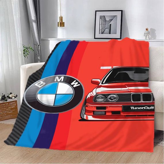 Плед 3D BMW Машина мрії 12435 160х200 см