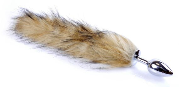 Анальна пробка ( розмір S ) із хвостом Boss Series - Fox TAIL Brown XL, BS6400098 sexstyle | Зображення 2