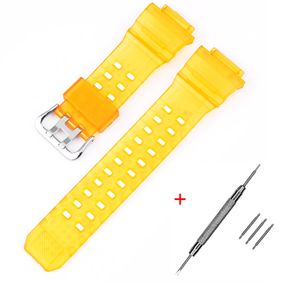 Ремінець для Casio G-Shock GW-9400 Transl Yellow SI