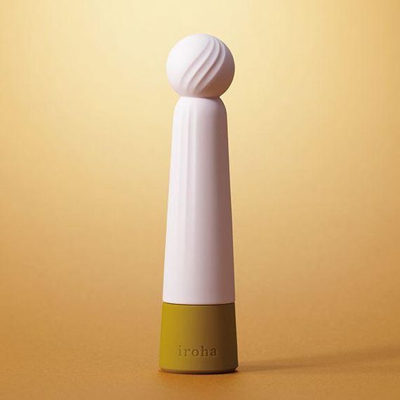 Минивибратор IROHA RIN Kogane с экстра мягким кончиком, 4 режима работы, на батарейках sexstyle | Зображення 6
