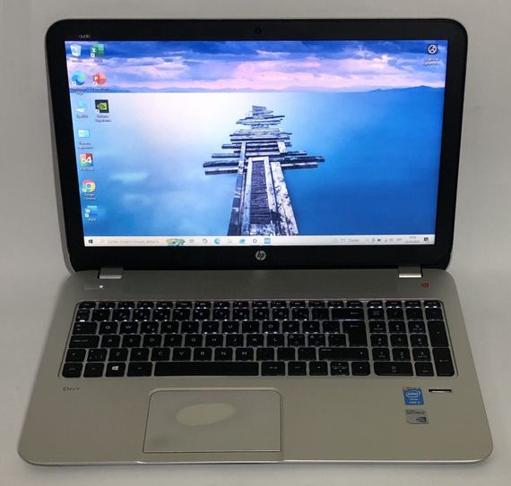 Ноутбук Б-класс HP Envy 15-j154eo / 15.6" (1366x768) TN / Intel Core i5-4200M (2 (4) ядра по 2.5 - 3.1 GHz) / 8 GB DDR3 / 500 GB HDD / nVidia GeForce GT 740M, 2 GB GDDR3, 128-bit / WebCam / Win 10 Home б/у + Подарок Флеш-накопитель Kingston 64GB | Зображення 1