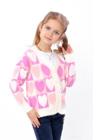 Кофта для дівчинки Носи своє 122 Рожевий (p-16515-190974)