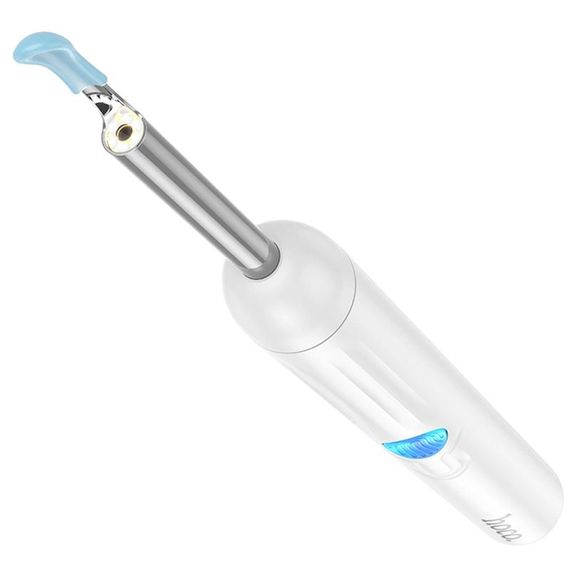 Отоскоп для чистки ушей з камерою Hoco HP65 Ears cleaning White | Зображення 4