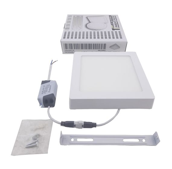 Светильник накладной LED Square Downlight 12W 220V 850L 4000K Alum Ny95000139 | Зображення 2