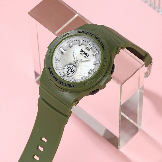 Годинник S2kmei 2125AG Army green | Зображення 3