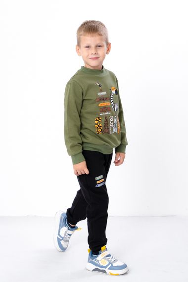 Костюм для хлопчика "BOY" Носи своє 128 Хакі (p-4178-175396) | Зображення 2