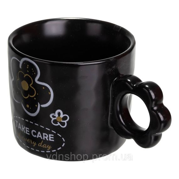 Чашка для чаю та кави порцелянова 420 (мл) гарна оригінальна кружка на подарунок FM-14C | Зображення 2