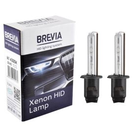 12143 BREVIA Автолампа H1,4300K,85V,35W P14.5s KET,(2шт.) XENON