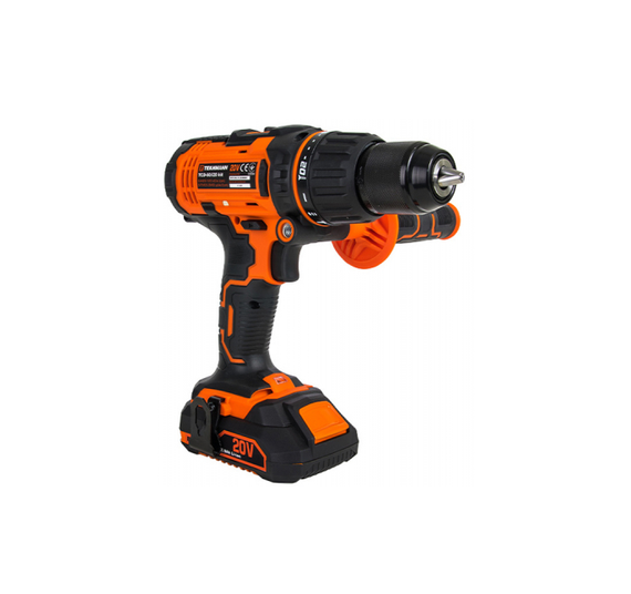 Шуруповерт акумуляторний TCD-60/i20 kit Tekhmann 848394 | Зображення 3