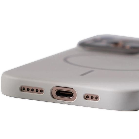 Чехол PC Dream with MagSafe для Apple iPhone 16 Pro Max (6.9") Gray | Зображення 4