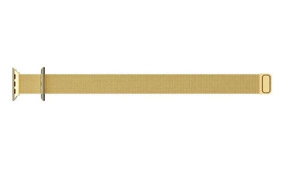 Міланський сітчастий ремінець Primo для Apple Watch 42mm / 44mm / 45mm - Gold | Зображення 2