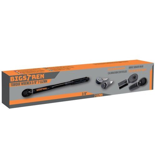 Динамометрический ключ 3/8" с храповым механизмом, 7–112 Н·м, в кейсе | Зображення 2