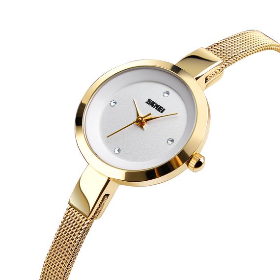 Жіночий годинник Skmei 1390GD Gold | Зображення 1