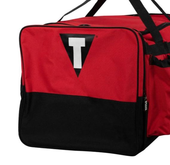 Спортивна сумка TITLE Boxing Deluxe Gear Bag Red 70 л (TBAG45 RD/BK) | Зображення 1