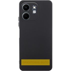 Чохол TPU GETMAN Liquid Silk Full Camera для Motorola Edge 50 Pro Чорний / Black