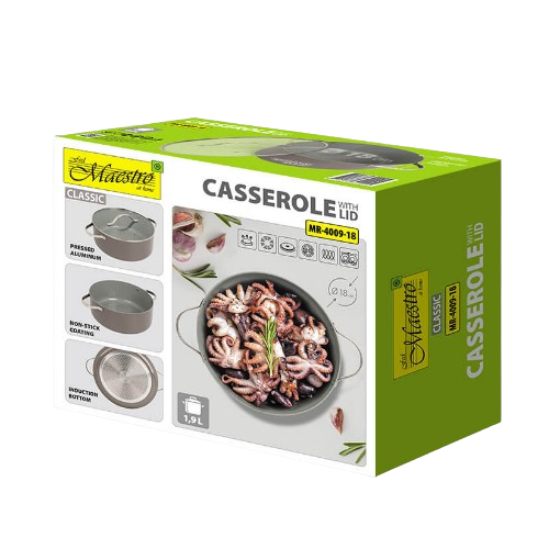 Каструля 1,9л з кришкою а/п Ceramic MR-4009-18 Maestro | Зображення 4
