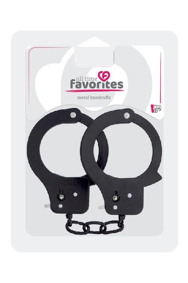 Наручники металеві Dream toys BondX cuffs, чорні Sex Aura | Зображення 2