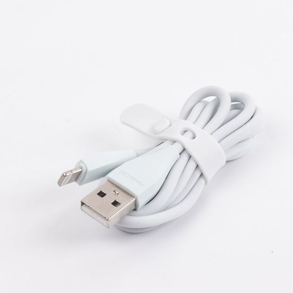 Кабель Maxxter UB-L-USB-01MG, USB 2.0 А-тато/Lightning, 1.0 м. | Зображення 2
