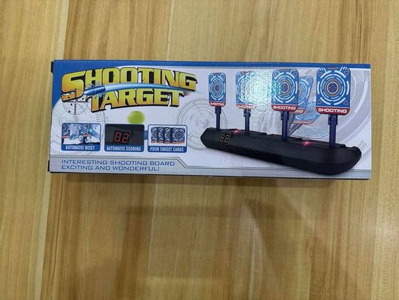 Цифрова мішень з іграшковою зброєю для Nerf, іграшкою-пістолетом із пінопластовими кулями для дітей | Зображення 7