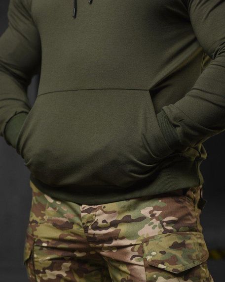 Худі maklin оліва НП4892 | Зображення 5