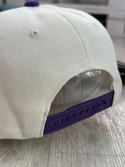 Кепка снепбек (Snapback) Authentic Бежевий з синім 56-61р (9056) | Зображення 7