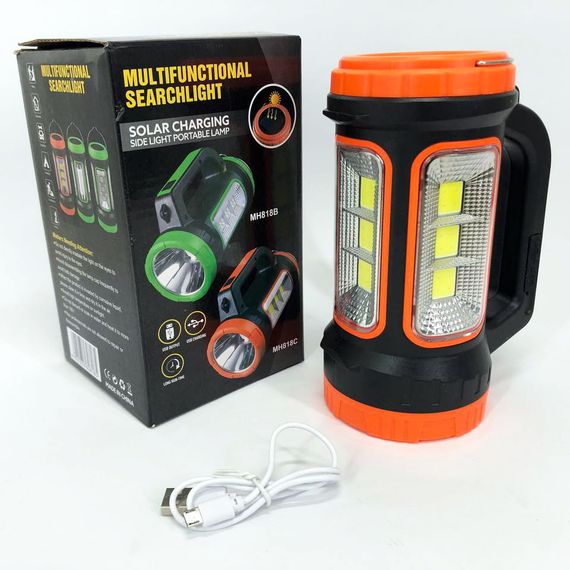 Фонарь лампа кемпинговый XBL 818C-3W+COB, Фонарь кемпинговый светодиодный, CN-703 Кемпинговый фонарь-лампа | Зображення 9
