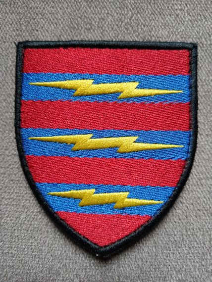 Шеврон 3 Окрема бригада зв'язку (кольоровий)