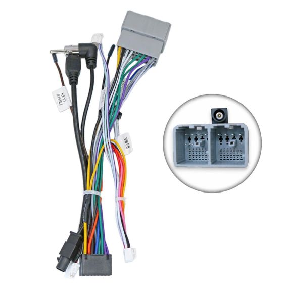 Перехідник живлення серії QIV з адаптером CAN-BUS для Chevrolet QBR-W CV-1228 (дрот)