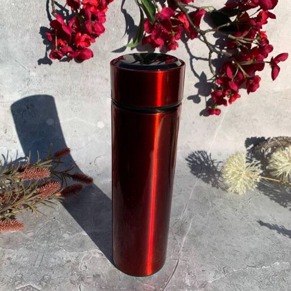 Термос походный, Умный термос температуры, Умный детский термос с датчиком индикатором температуры | Зображення 3