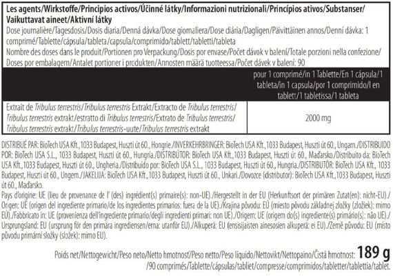 Трибулус Scitec Nutrition Tribu 2000 90 Tabs | Зображення 1