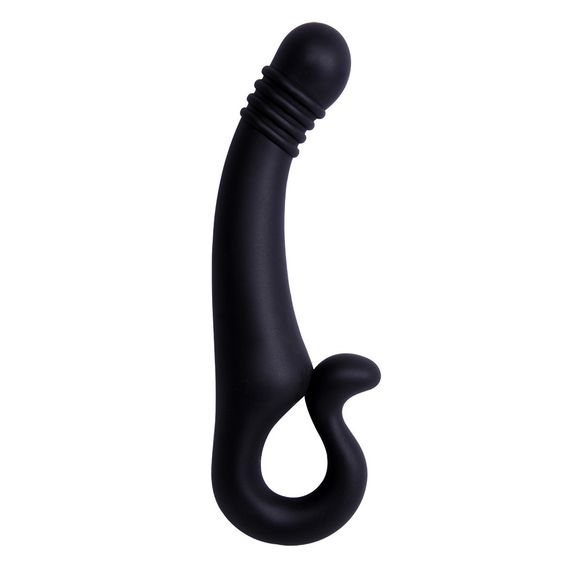 Масажер простати універсальний Chisa Black Mont Hand Gun, чорний Sex Aura | Зображення 1