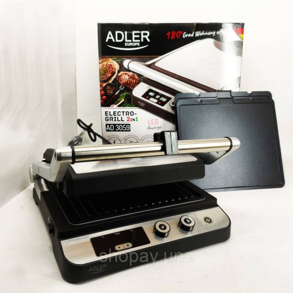 Гриль контактний Adler AD 3059 | Зображення 2