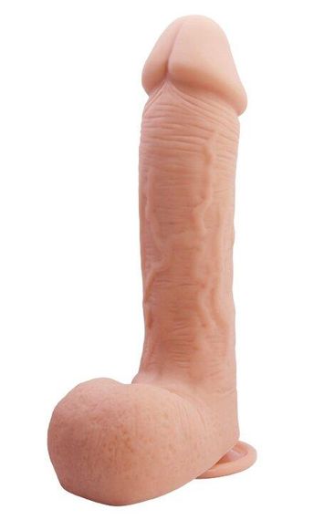 Фаллоимитатор на присоске Baile Beautiful JOHNSON 9.2'' Flesh, BW-008040NR Sex Aura | Зображення 3