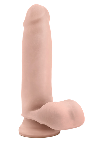 Фалоімітатор самозмащувальний Blush Dr. SKIN 7INCH SELF LUBRICATING DILDO Sex Aura | Зображення 1