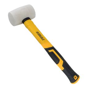 Киянка резиновая Sigma 225 г фибергласовая рукоятка. белая (4317281)