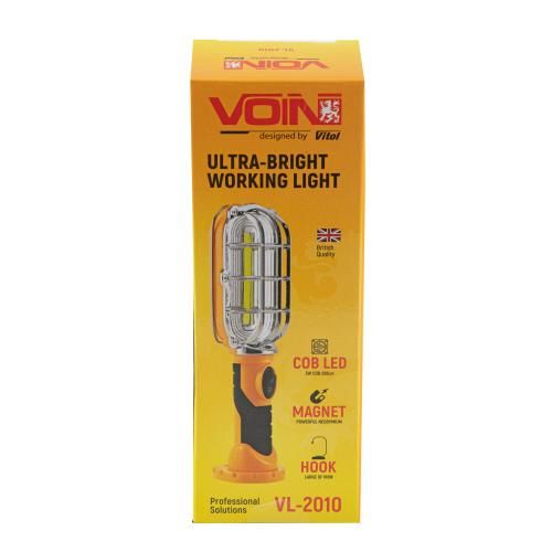 Переносна лампа VOIN VL-2010, LED COB 3W/ 250Lm, 3xAA (не в комплекті) | Зображення 6