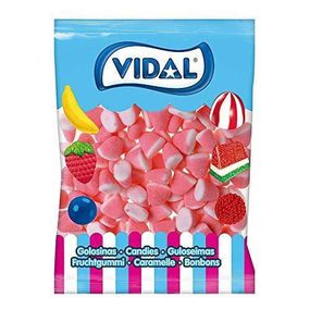 Цукерки желейні жувальні Полуничний пиріг 1 кг ТМ Vidal