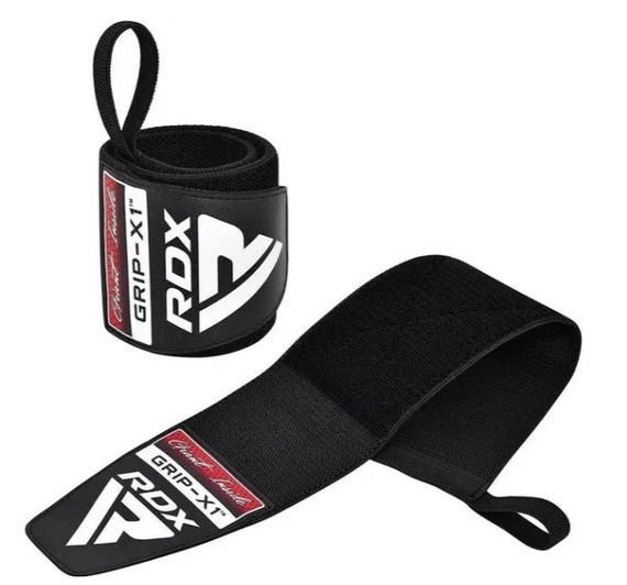 Бинти для зап'ясть (кистьові бинти) RDX W3 Gym Wrist Wraps Full Black (WAH-W3FB) | Зображення 2