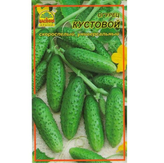 Насіння огірка Кущовий 0,5 г (Насіння країни)