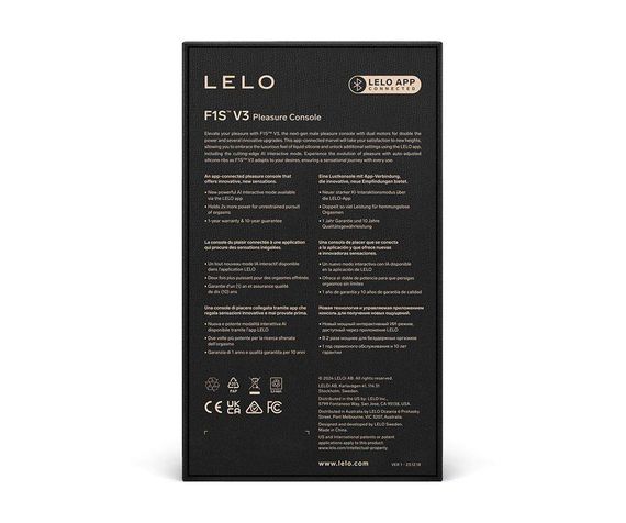 Смарт-мастурбатор LELO F1S V3 Red, 2 мотора, 8 режимов, стимуляция звуковыми волнами sexstyle | Зображення 4