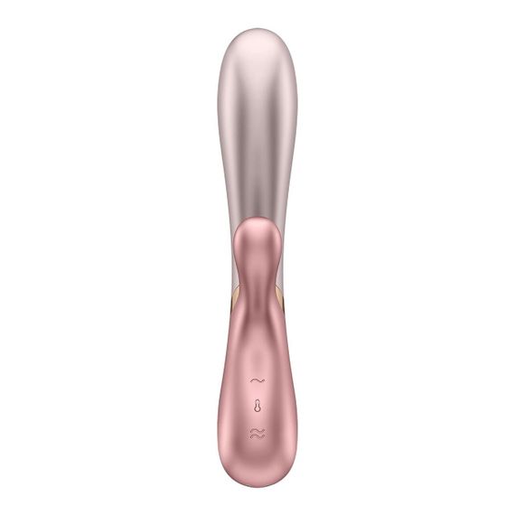 Смарт вібратор-кролик із підігрівом Satisfyer Hot Lover Pink Sex Aura | Зображення 4