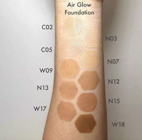 Тональна основа з повітряним сяйвом Farmasi Air Glow N07 28 г | Зображення 6