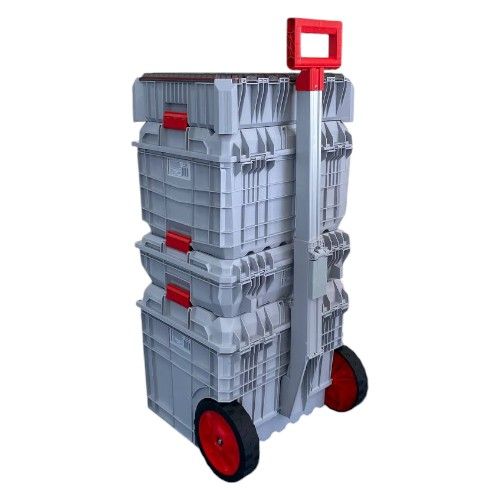 Набір ящиків для інструментів на колесах, 18", C Block SET, KXC-KS3, Kistenberg | Зображення 2