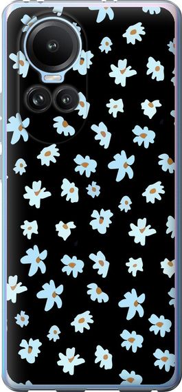 Чехол на Oppo Reno10 Цветочный "4900u-3107-17620"