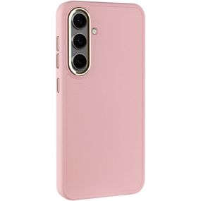 TPU чехол Bonbon Metal Style для Samsung Galaxy S23 Розовый / Light pink