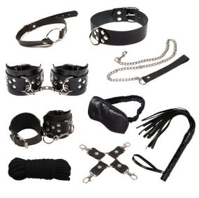 Набор Exxtreme Sex BDSM Leather Set Max, Black Sex Aura