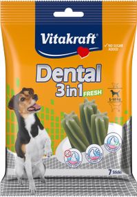 Лакомство для собак с мятой Vitakraft Dental Medium, 120 гр