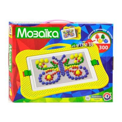 Мозайка "Для малышей 7" 37.5×29×4 см 300 эл, ТехноК 2100 | Зображення 1