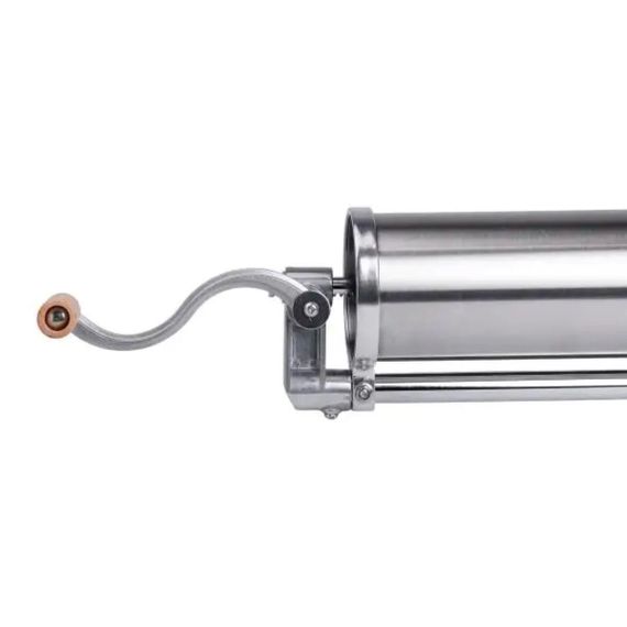 Вертикальний шприц для ковбаси 2,5 л з нержавіючої сталі шприц ковбасний 4 насадки 16788-5 | Зображення 5